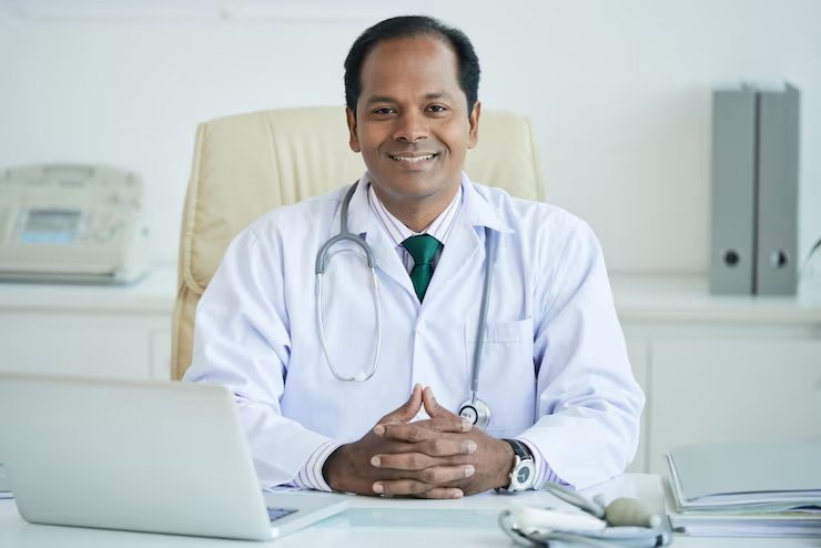 Dr. DHRUV at Consultation Desk